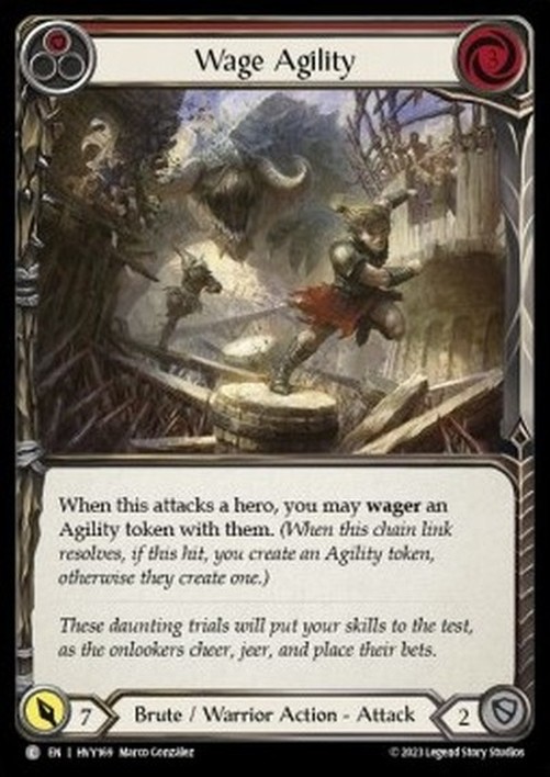 Flesh And Blood OLA Wage Agility (Red)