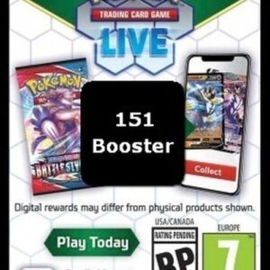Pokemon Live Code Card (Booster)