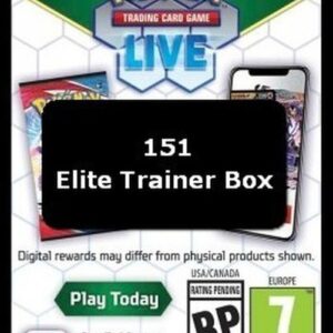 Pokemon Live Code Card (Elite Trainer Box)