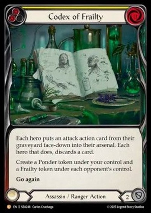 Flesh And Blood OUT Codex of Frailty