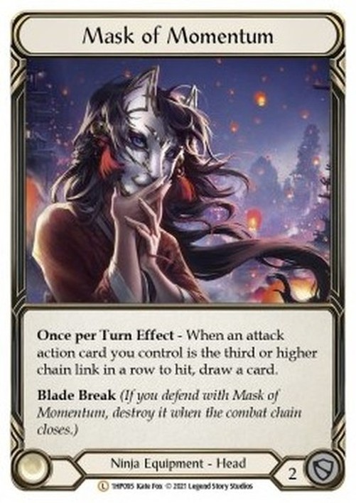 Flesh And Blood 1HP Mask of Momentum