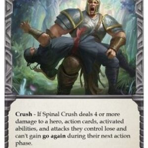 Flesh And Blood 1HP Spinal Crush