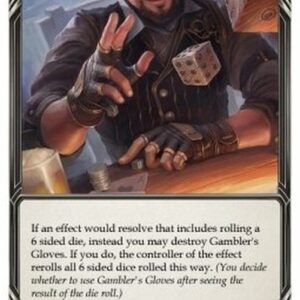 Flesh And Blood 1HP Gambler's Gloves