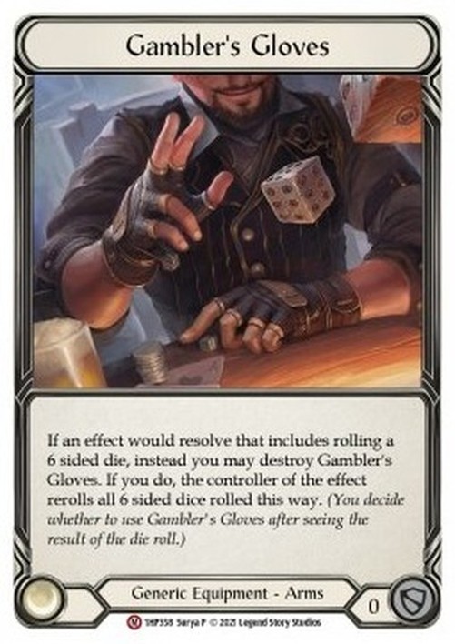 Flesh And Blood 1HP Gambler's Gloves