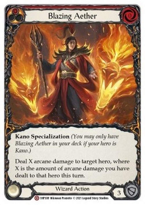 Flesh And Blood 1HP Blazing Aether