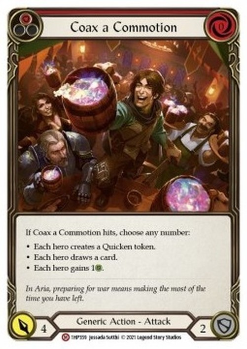 Flesh And Blood 1HP Coax a Commotion