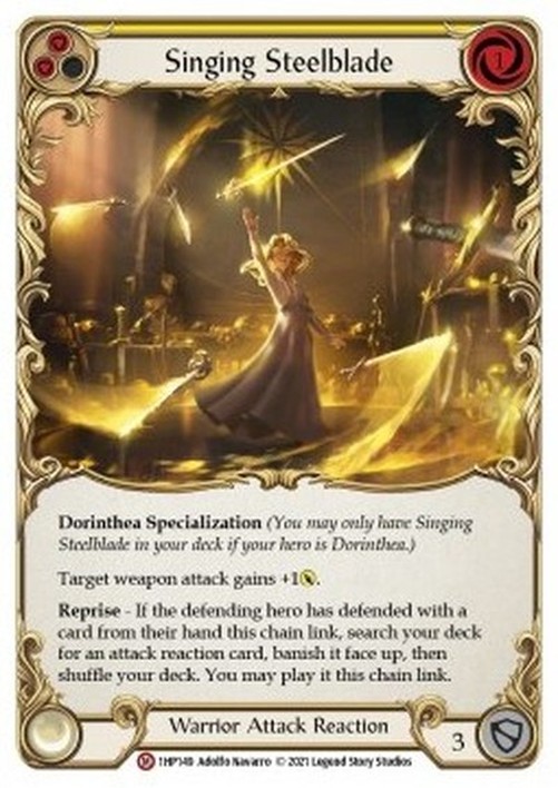 Flesh And Blood 1HP Singing Steelblade