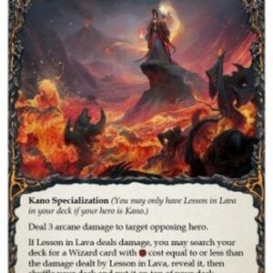 Flesh And Blood 1HP Lesson in Lava