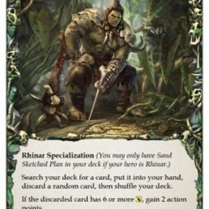 Flesh And Blood 1HP Sand Sketched Plan