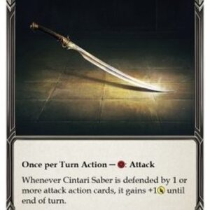 Flesh And Blood 1HP Cintari Saber