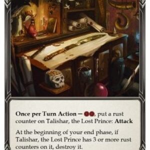 Flesh And Blood 1HP Talishar, the Lost Prince