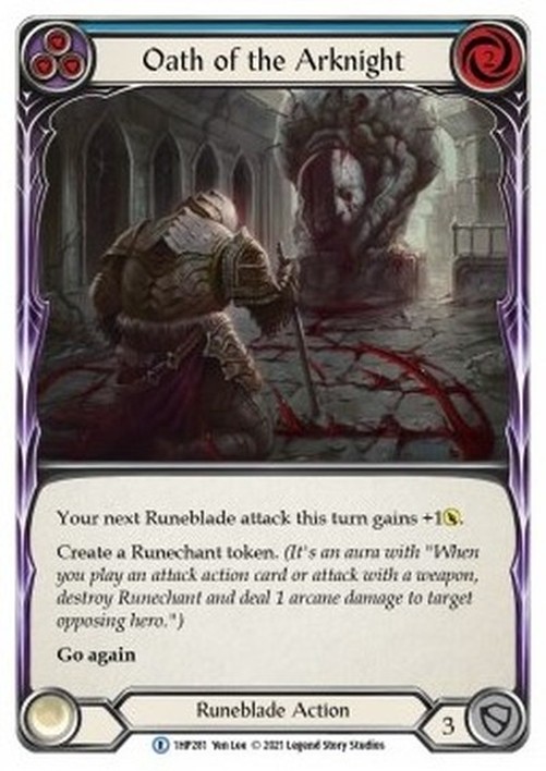 Flesh And Blood 1HP Oath of the Arknight (Blue)