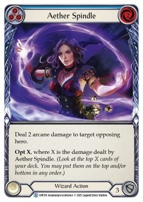 Flesh And Blood 1HP Aether Spindle (Blue)