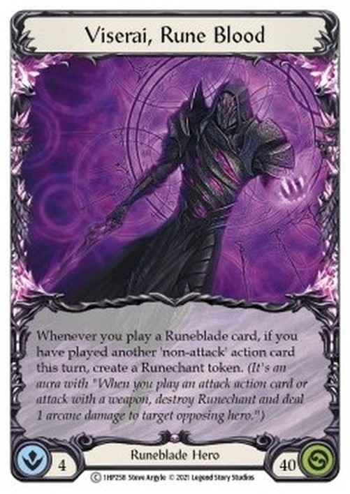 Flesh And Blood 1HP Viserai, Rune Blood