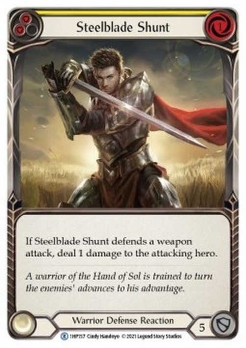 Flesh And Blood 1HP Steelblade Shunt (Yellow)