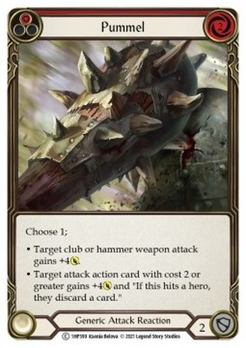 Flesh And Blood 1HP Pummel (Red)