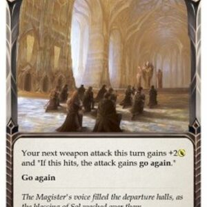 Flesh And Blood 1HP Warrior's Valor (Yellow)