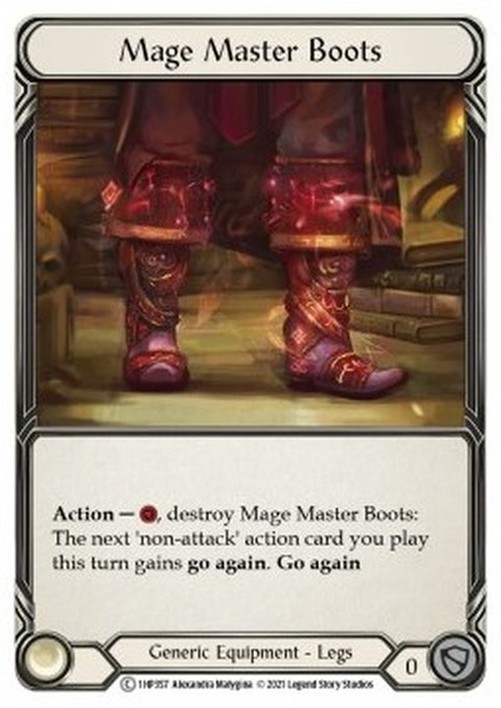 Flesh And Blood 1HP Mage Master Boots