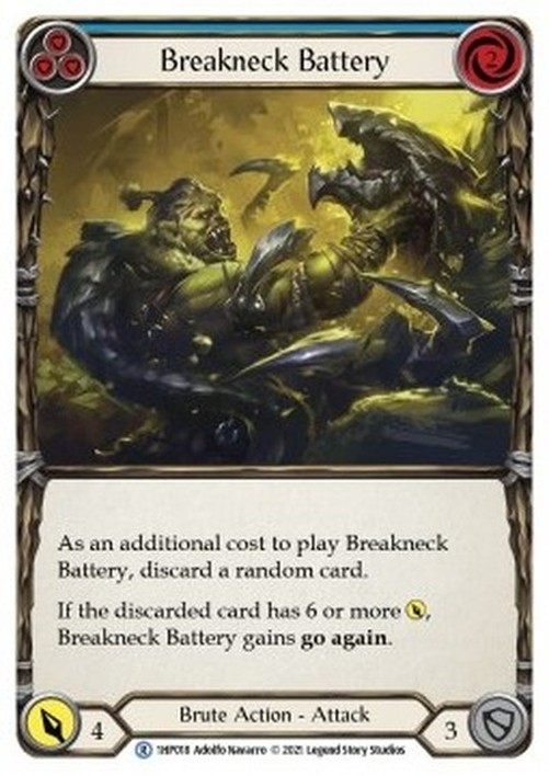 Flesh And Blood 1HP Breakneck Battery (Blue)