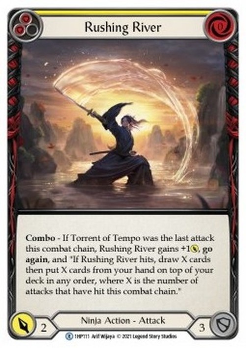 Flesh And Blood 1HP Rushing River (Yellow)