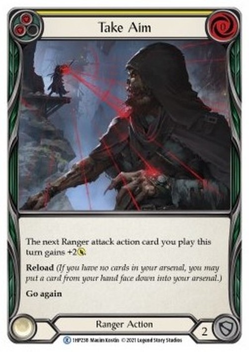 Flesh And Blood 1HP Take Aim (Yellow)