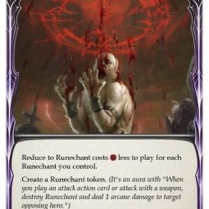 Flesh And Blood 1HP Reduce to Runechant (Yellow)