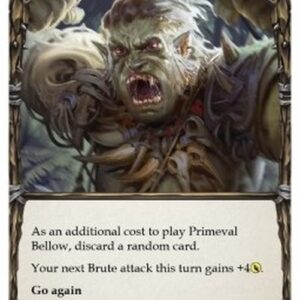 Flesh And Blood 1HP Primeval Bellow (Yellow)