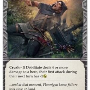 Flesh And Blood 1HP Debilitate (Red)