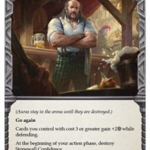 Flesh And Blood 1HP Stonewall Confidence (Blue)