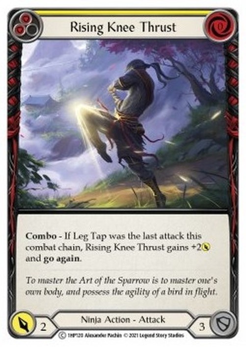 Flesh And Blood 1HP Rising Knee Thrust (Yellow)