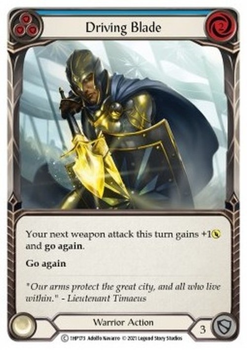 Flesh And Blood 1HP Driving Blade (Blue)