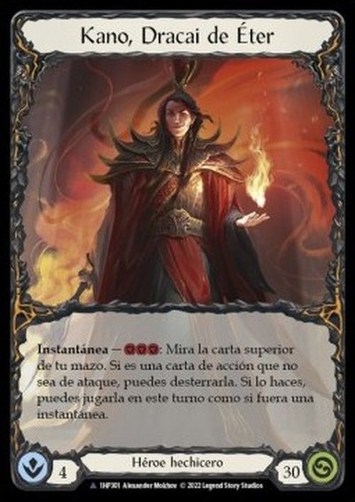 Flesh And Blood 1HP-BL Kano, Dracai of Aether German