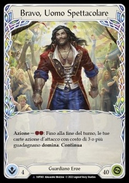 Flesh And Blood 1HP-BL Bravo, Showstopper Spanish