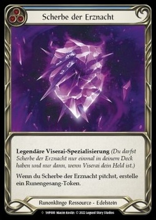 Flesh And Blood 1HP-BL Arknight Shard Italian