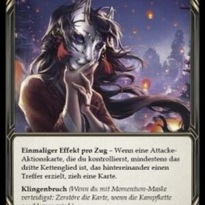 Flesh And Blood MST Mask of Momentum Spanish