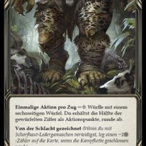 Flesh And Blood 1HP-BL Scabskin Leathers Spanish