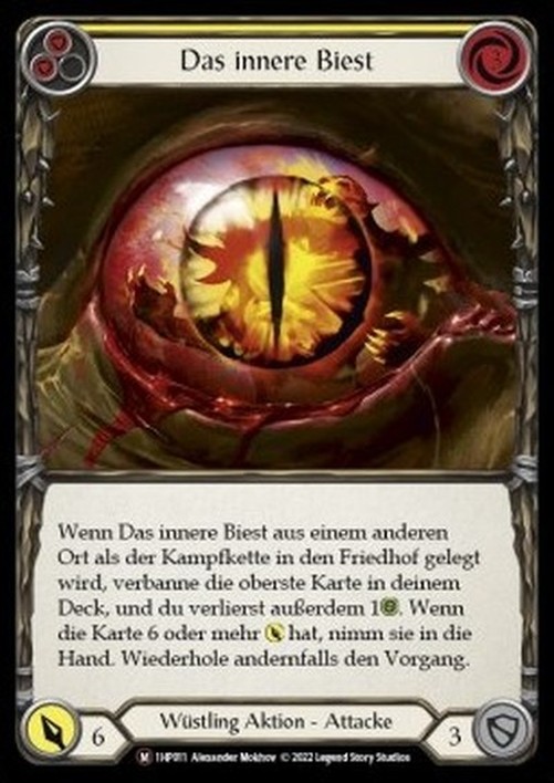 Flesh And Blood 1HP-BL Beast Within Spanish