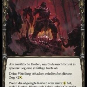 Flesh And Blood 1HP-BL Bloodrush Bellow Spanish