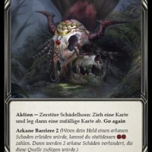 Flesh And Blood 1HP-BL Skullhorn Spanish