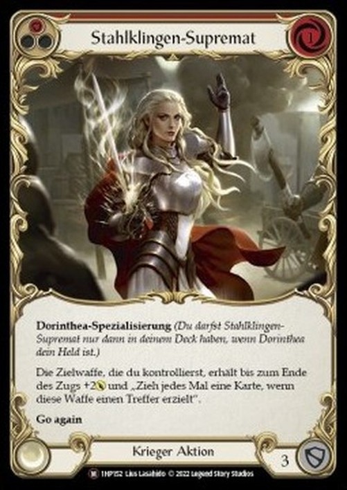 Flesh And Blood 1HP-BL Steelblade Supremacy French