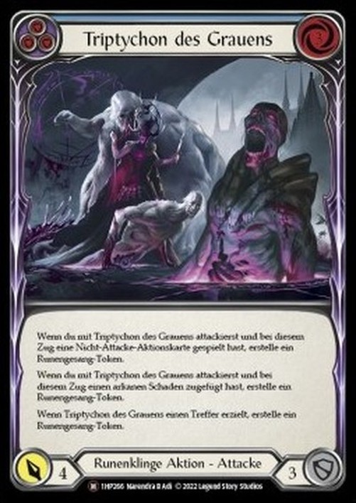 Flesh And Blood 1HP-BL Dread Triptych French