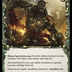 Flesh And Blood 1HP-BL Alpha Rampage French