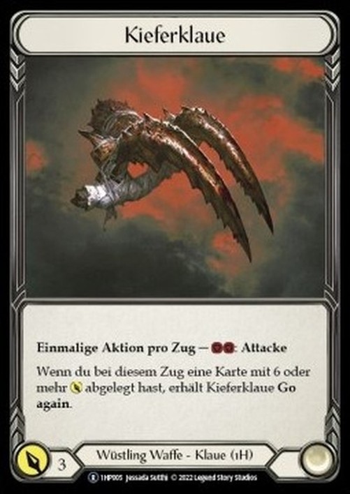 Flesh And Blood 1HP-BL Mandible Claw French