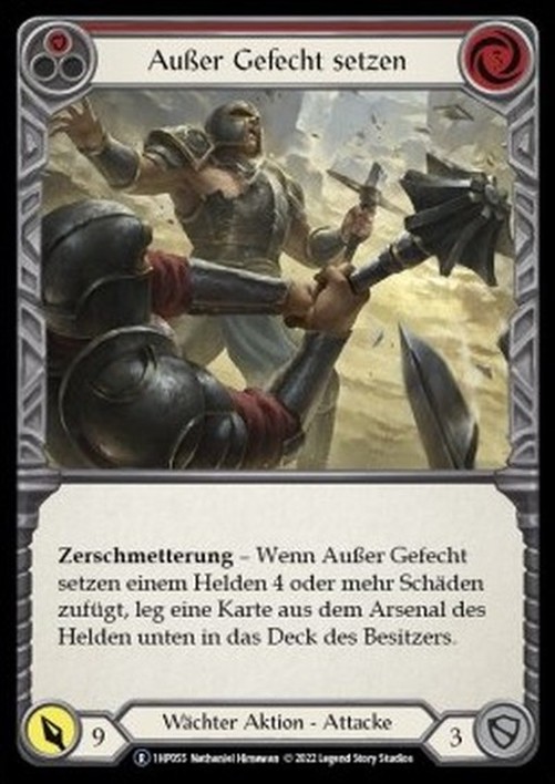 Flesh And Blood 1HP-BL Disable (Red) French