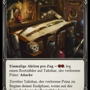 Flesh And Blood 1HP-BL Talishar, the Lost Prince German