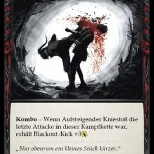 Flesh And Blood 1HP-BL Blackout Kick (Yellow) German