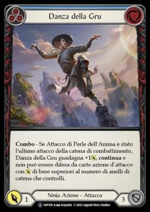 Flesh And Blood 1HP-BL Crane Dance (Blue) German