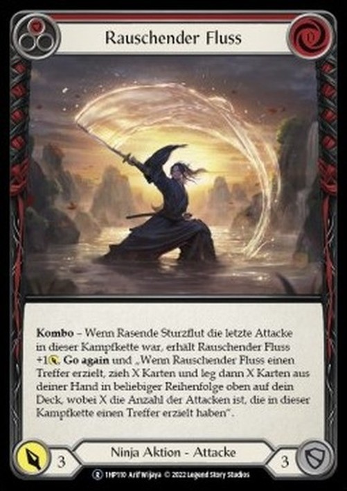 Flesh And Blood 1HP-BL Rushing River (Red) French