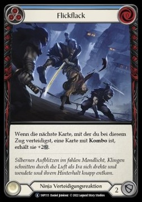 Flesh And Blood 1HP-BL Flic Flak (Blue) French