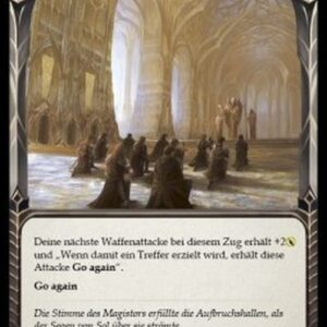 Flesh And Blood 1HP-BL Warrior's Valor (Yellow) French